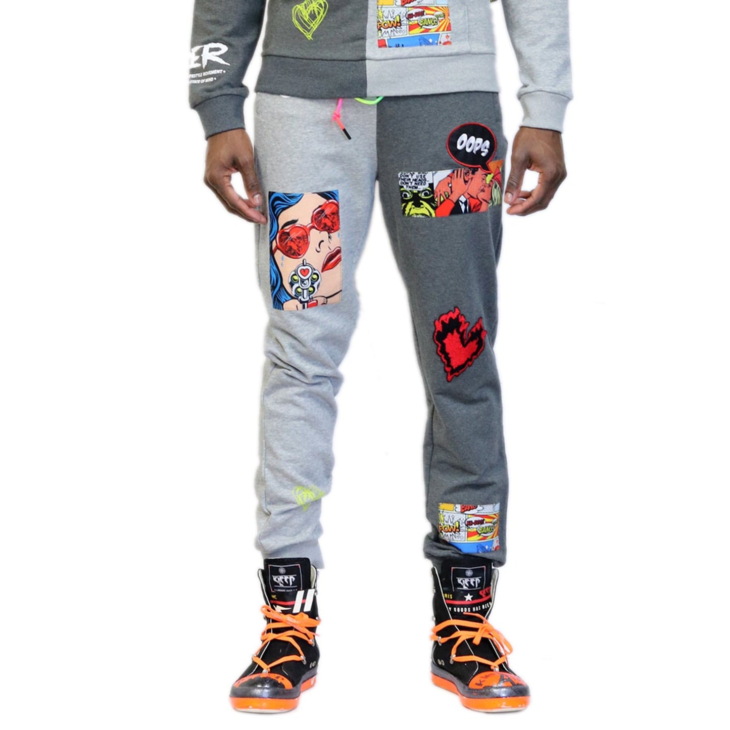 Pantalones jogger largos Bertie Split