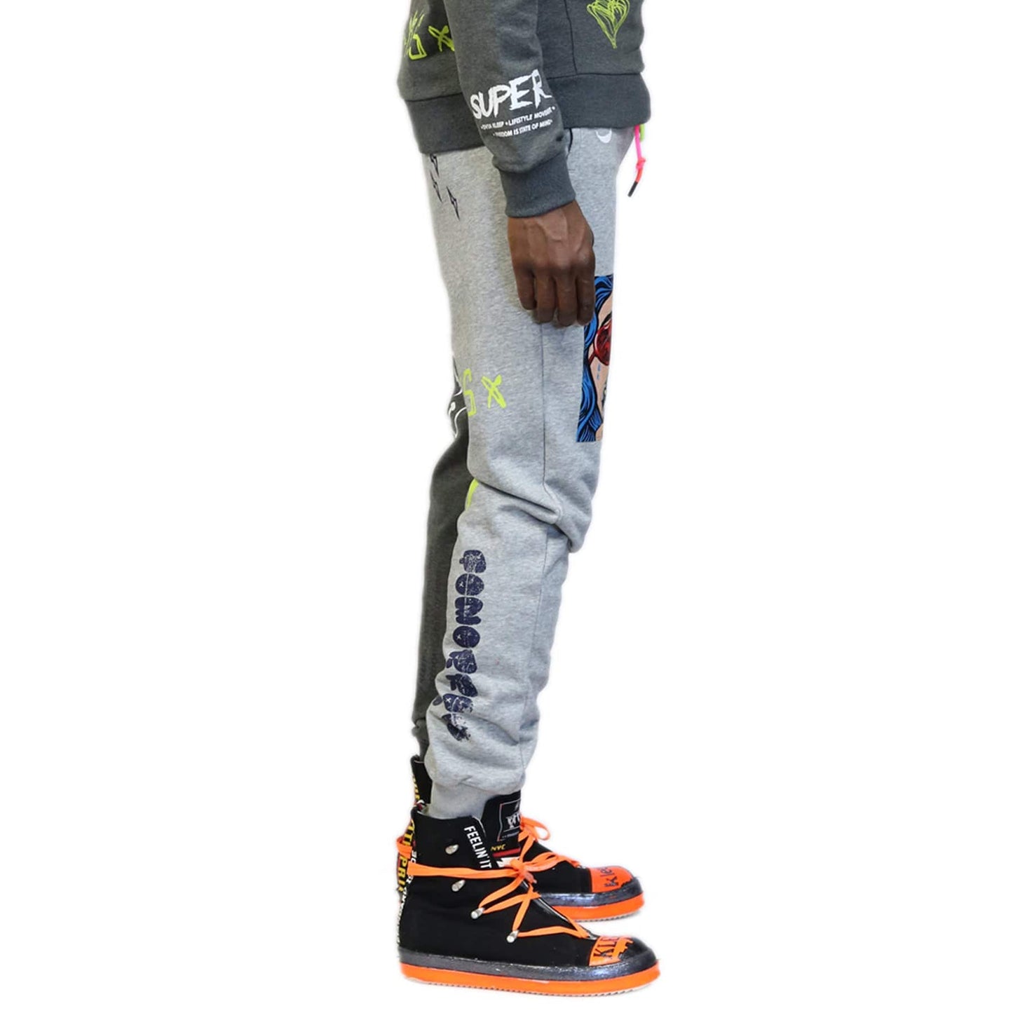 Pantalones jogger largos Bertie Split