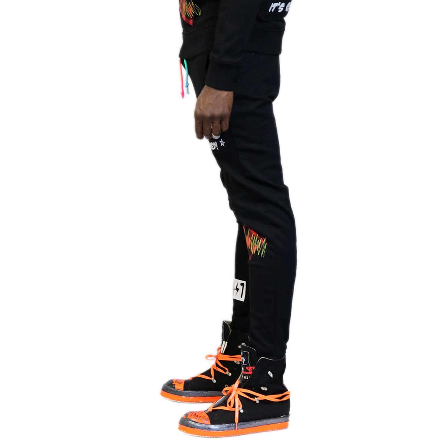 Pantalones deportivos sólidos NERO 