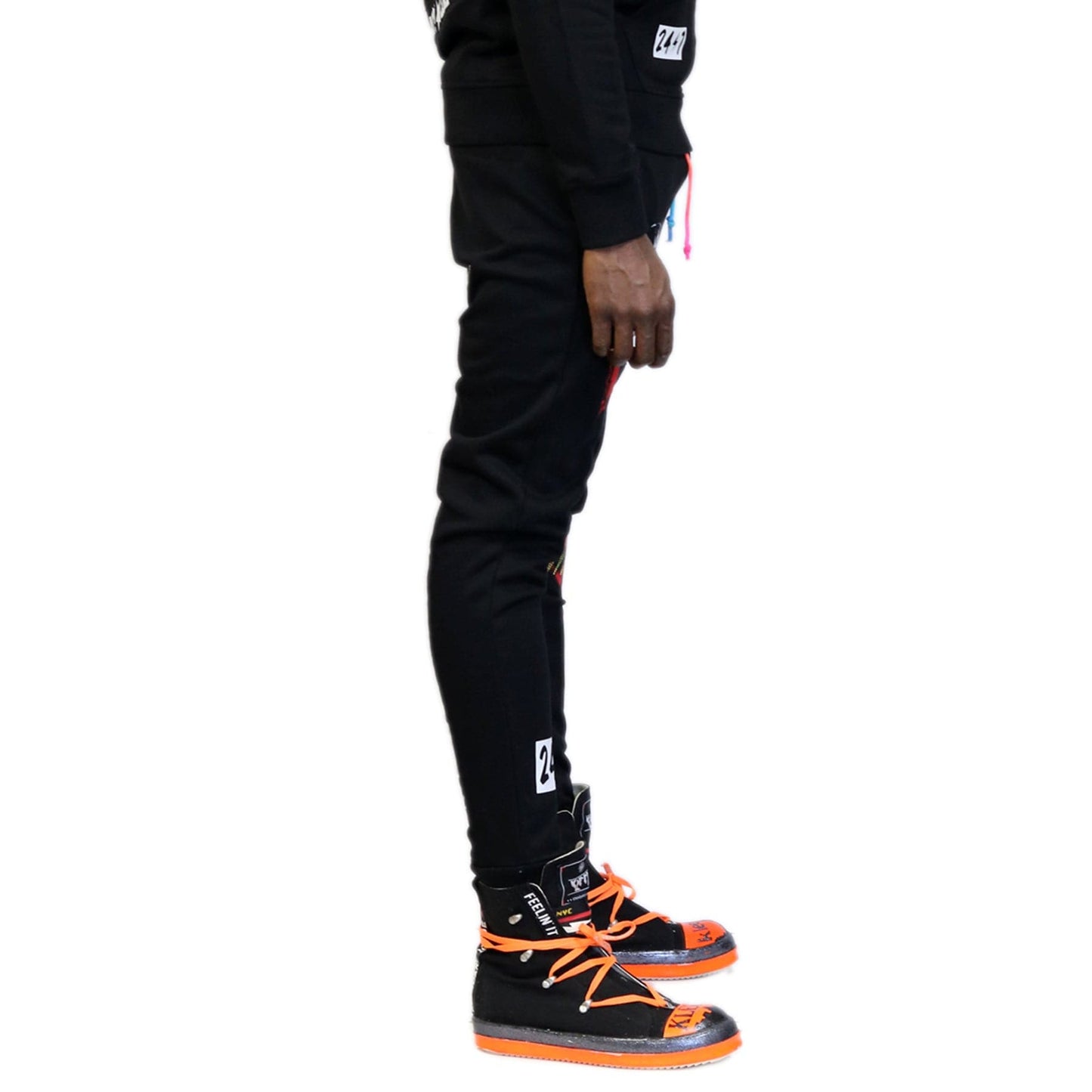 Pantalones deportivos sólidos NERO 