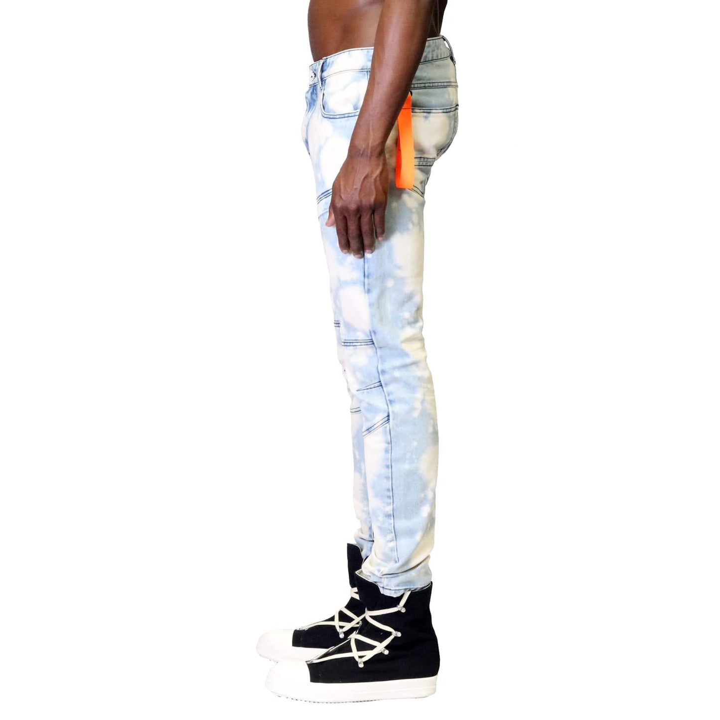 Pantalones vaqueros ajustados lavados Abel