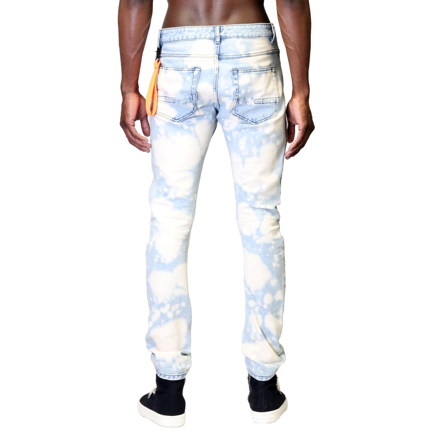Pantalones vaqueros ajustados lavados Abel