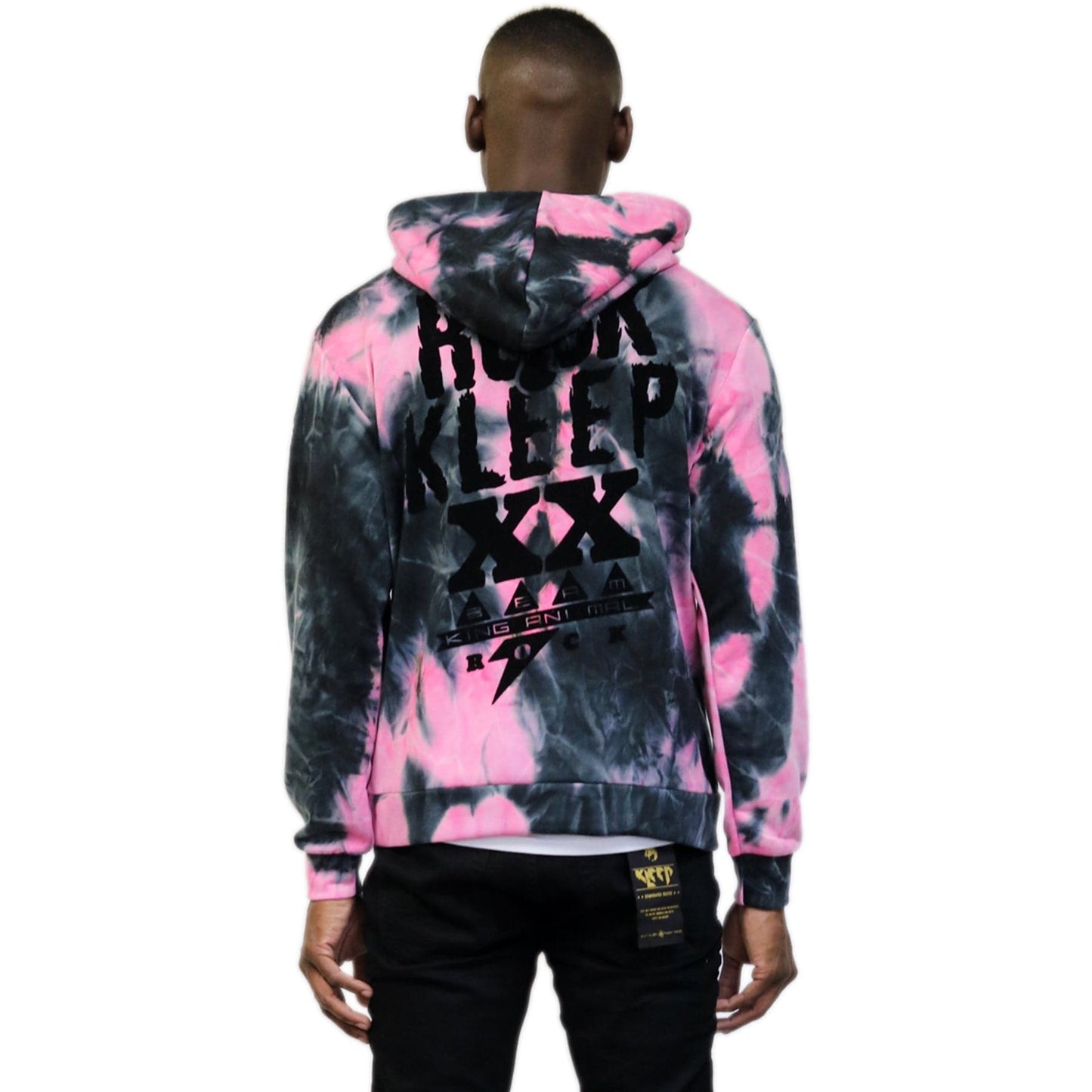Sudadera con capucha Merlot Premium Tiedye