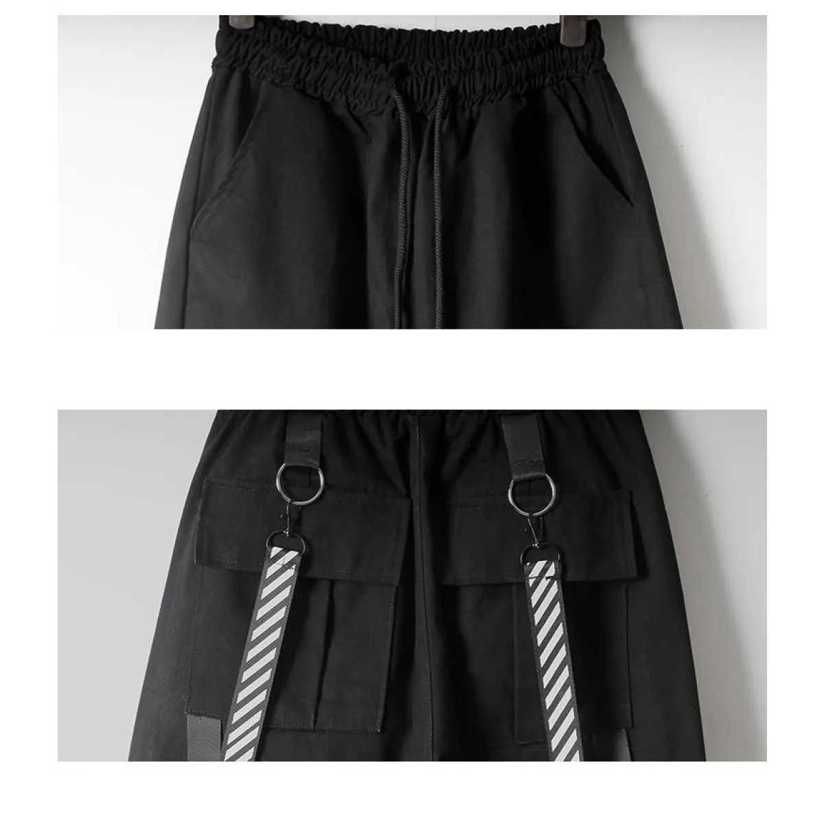 Pantalones cargo coreanos casuales