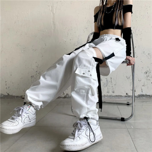Pantalones cargo de tecnología coreana