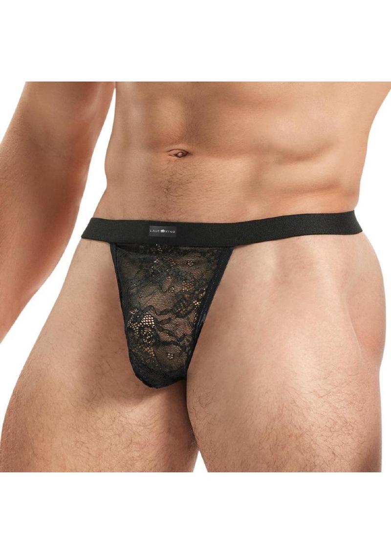 Tanga de encaje Lace King