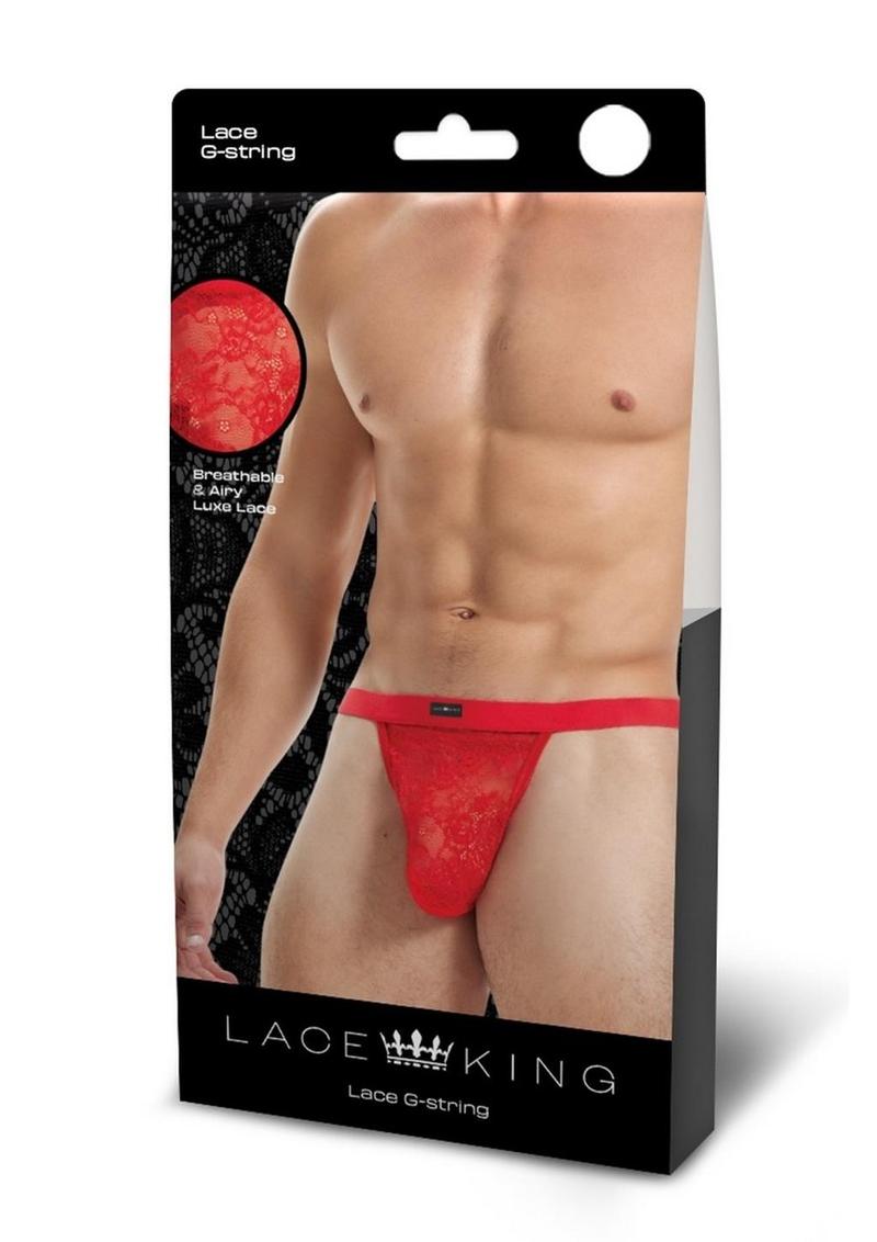 Tanga de encaje Lace King