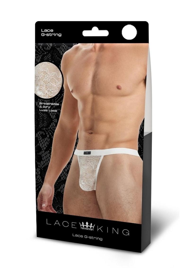 Tanga de encaje Lace King