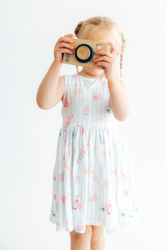Malibu Girl Tank Twirl Dress