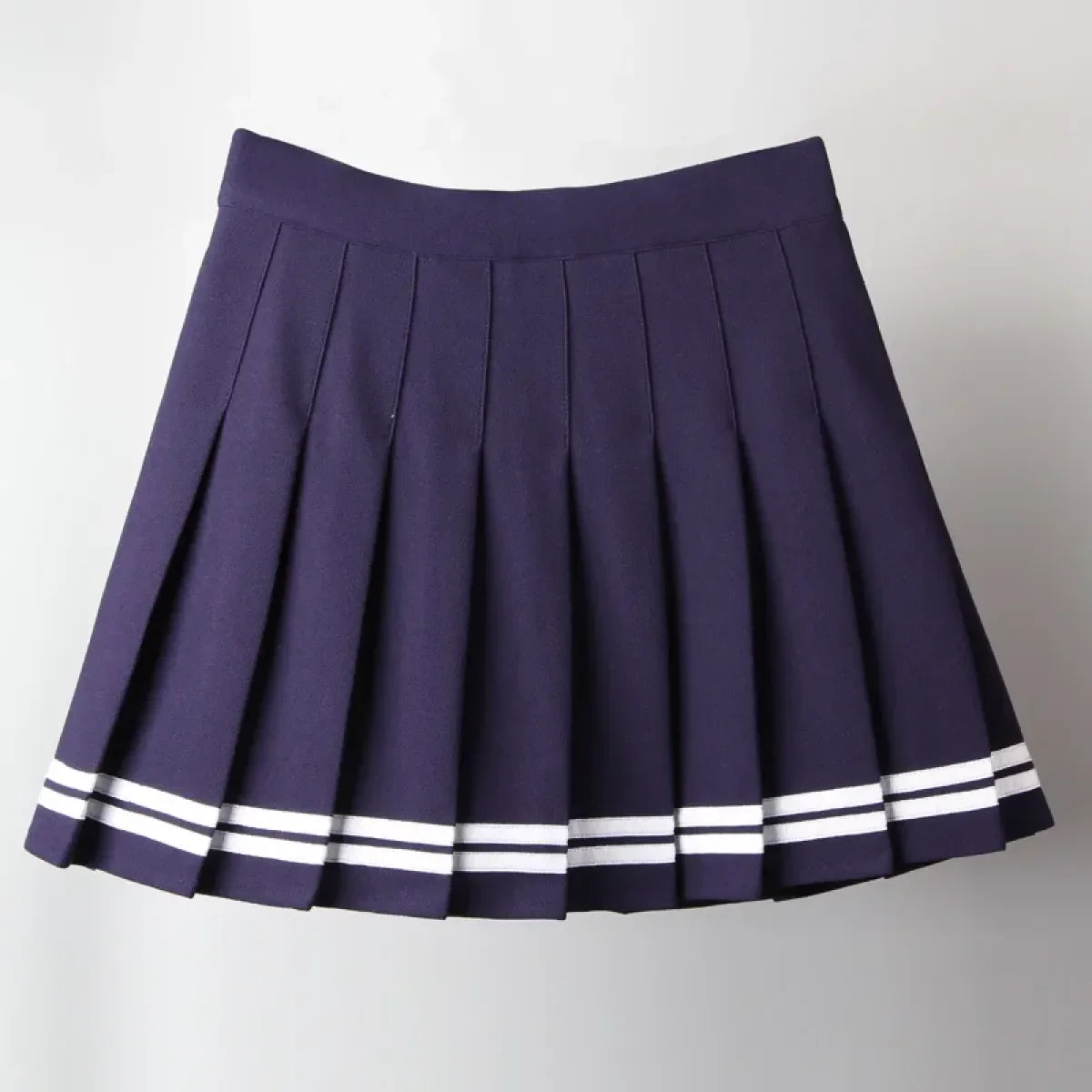 Minifalda plisada gótica Harajuku – Estilo patchwork punk de cintura alta