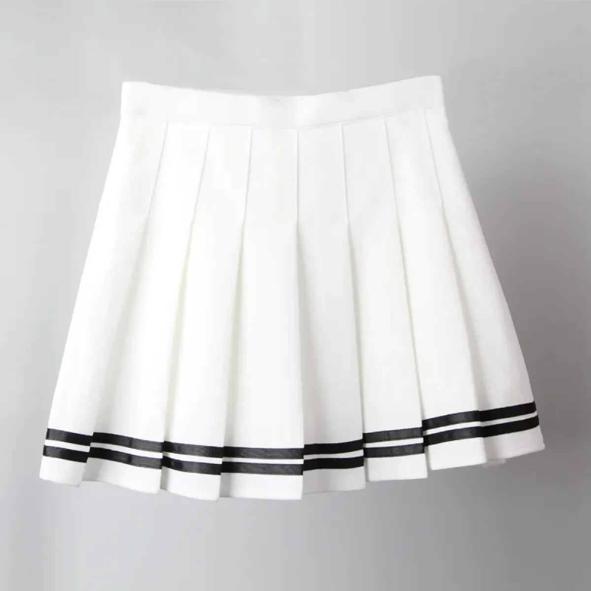 Minifalda plisada gótica Harajuku – Estilo patchwork punk de cintura alta