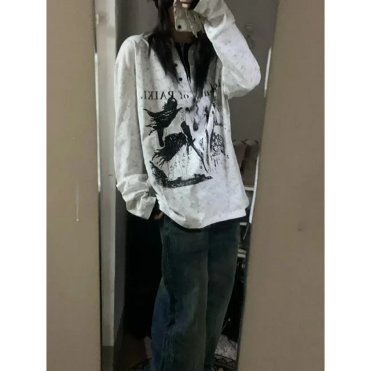 Camiseta Gótica Extragrande