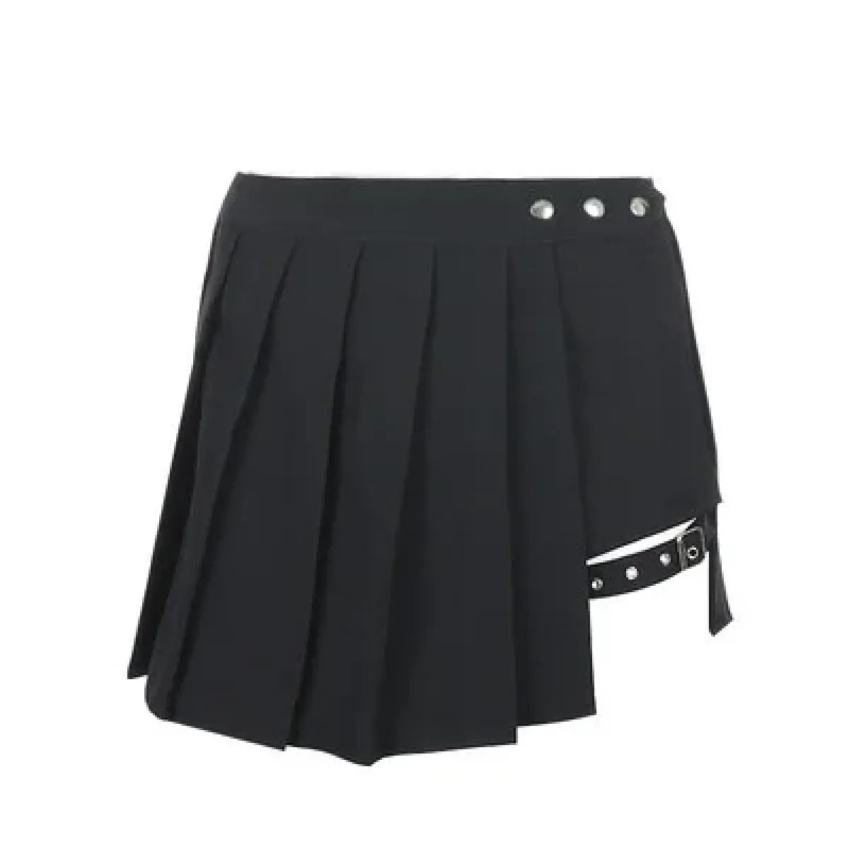 Minifalda gótica plisada – Pantalones cortos de cosplay punk de cintura alta