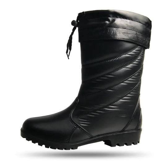 Botas de lluvia de goma impermeables para mujer