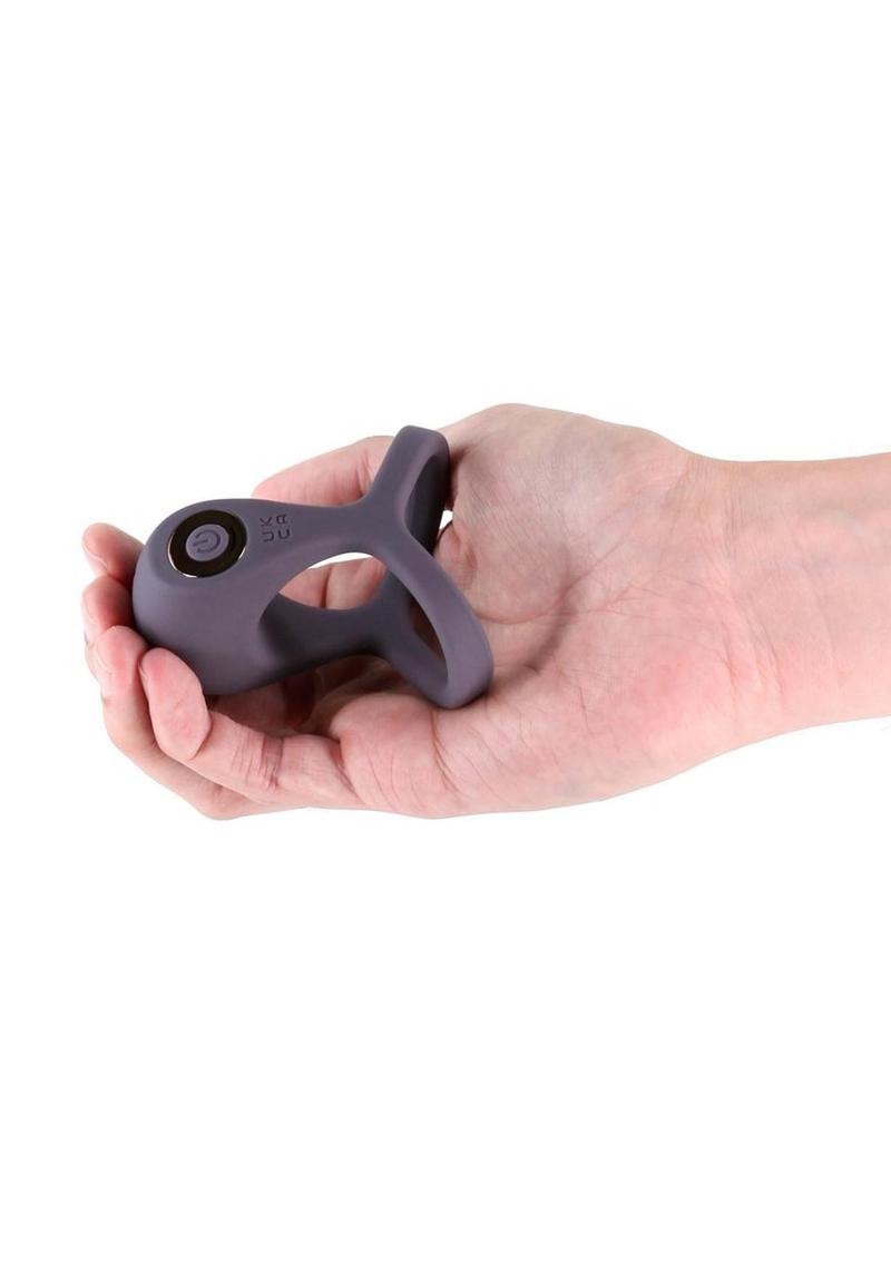 Anillo de silicona recargable para pene y testículos Renegade Valiant