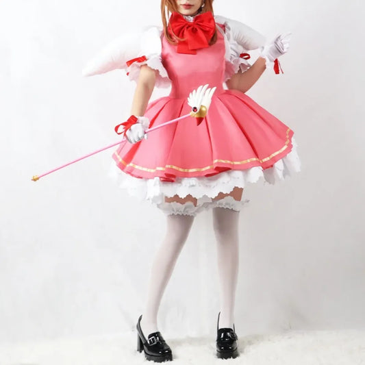 Vestido de cosplay de Princesa Sakura