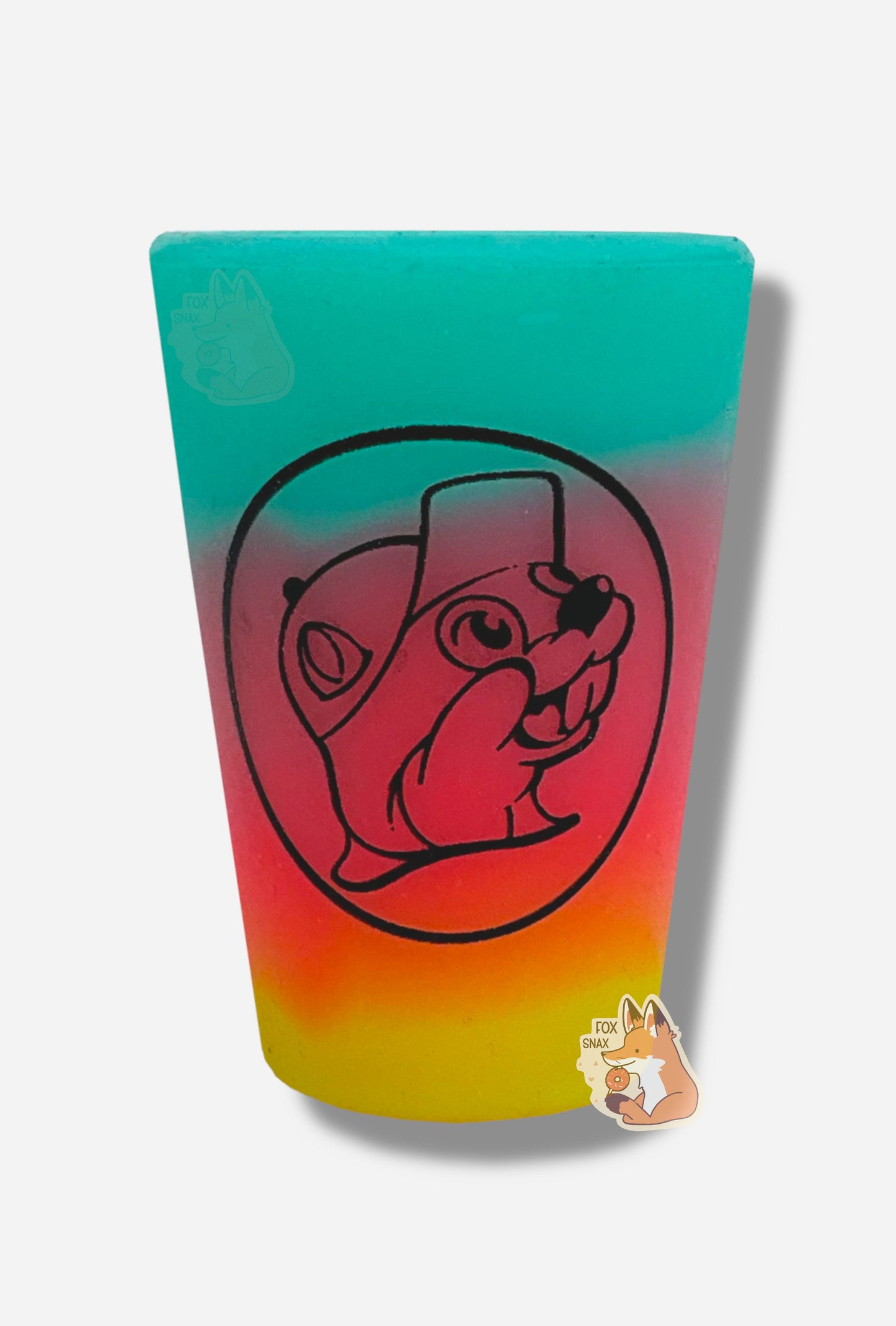 Vaso de chupito Aurora de silicona de Buc-ee