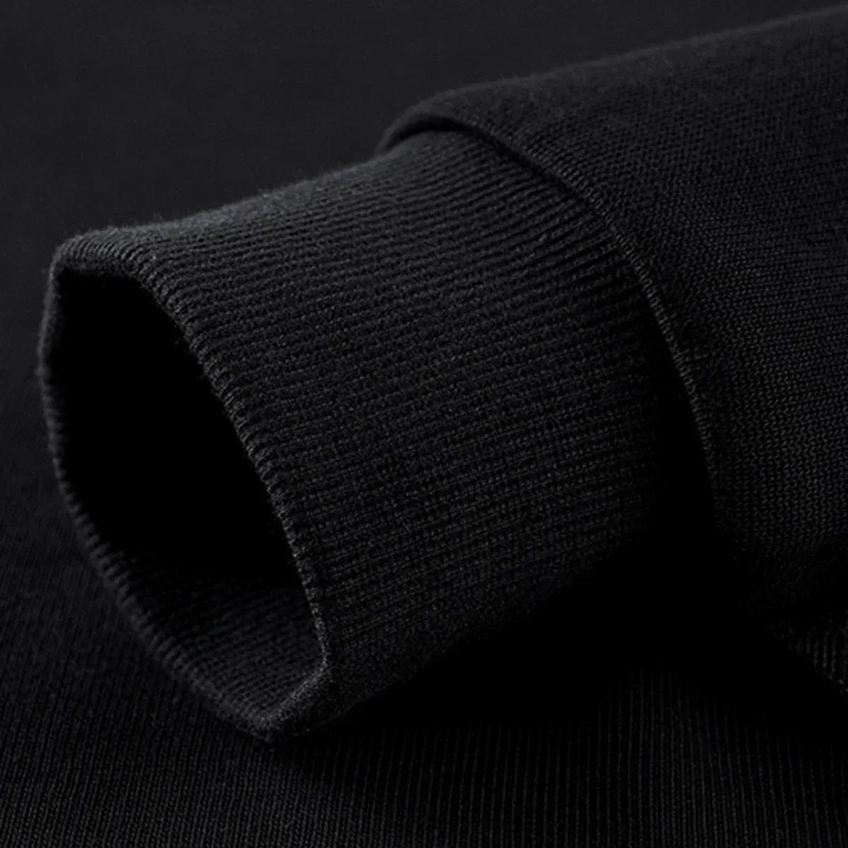 Sudadera con capucha de cuello alto Techwear
