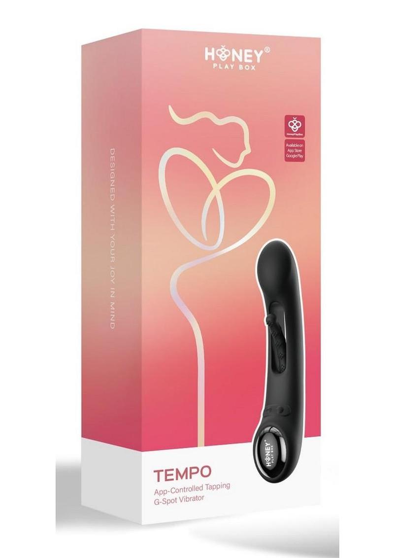 Vibrador de punto G con detección de presión controlado por la aplicación Tempo