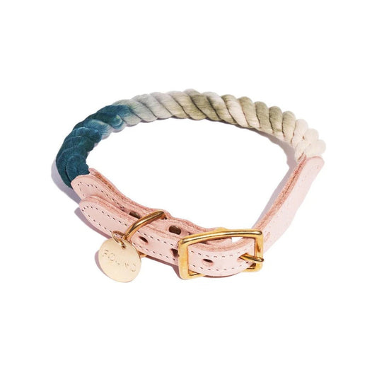 Found My Animal The Catskill Ombre Cotton Rope Collar Medium