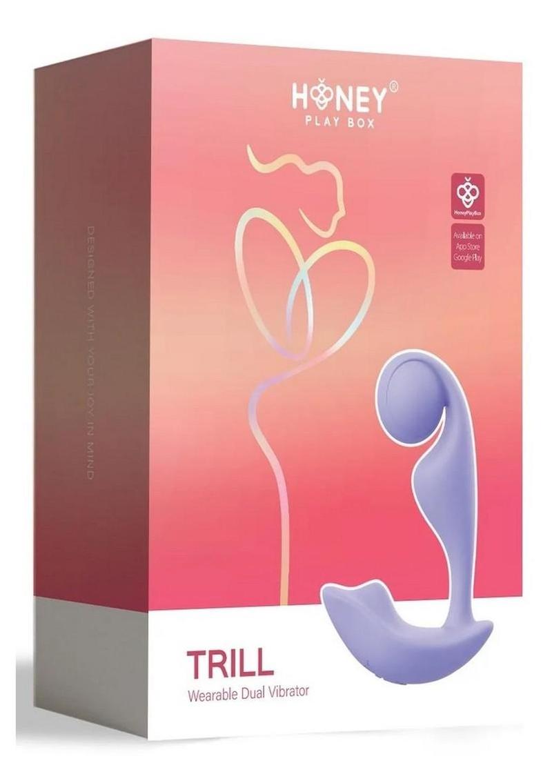 Vibrador doble recargable de una sola bola portátil Trill