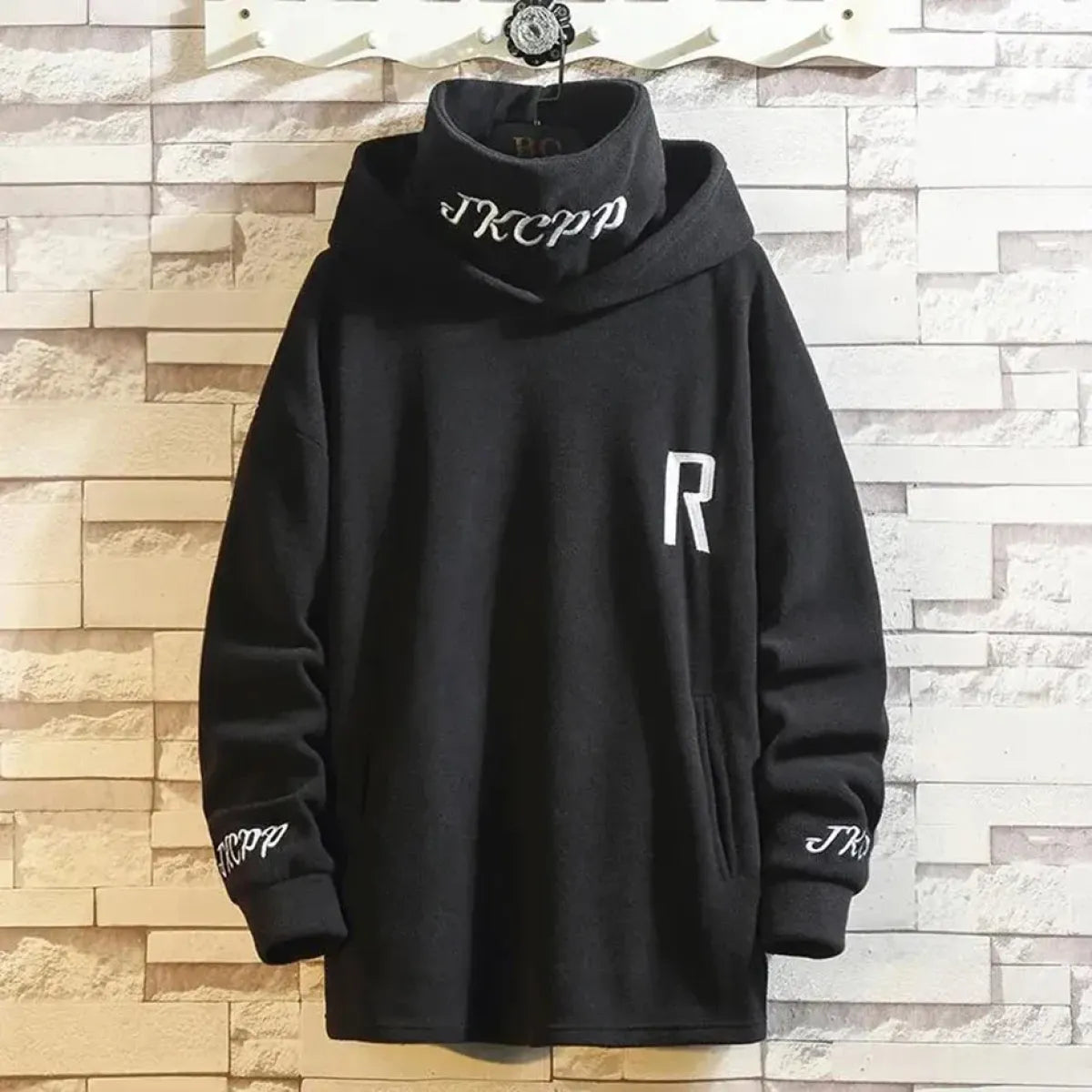 Sudadera con capucha cortavientos de tecnología