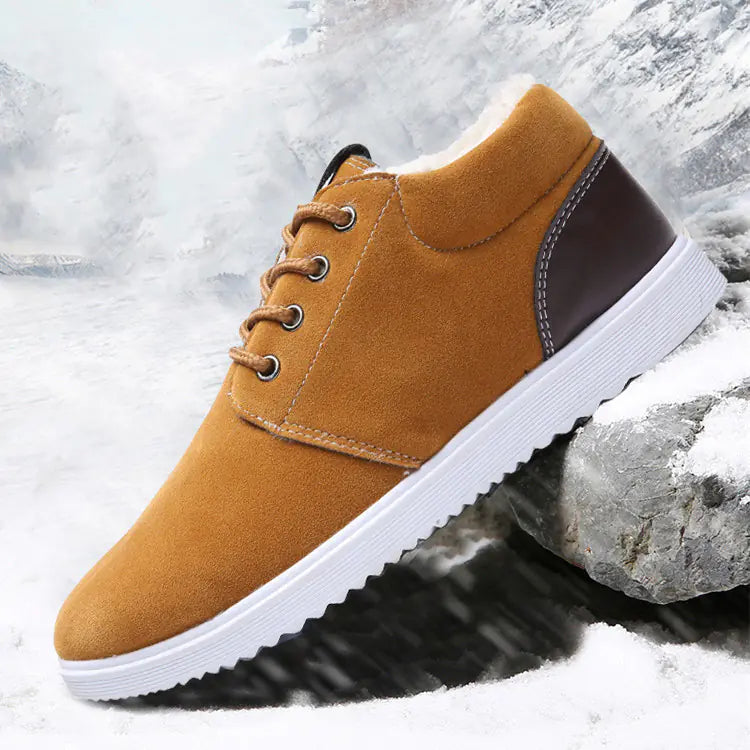 Botas de invierno cómodas hasta el tobillo para hombre
