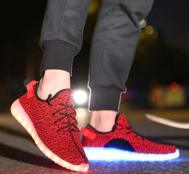 GlowStride Kids & Adult Sneakers
