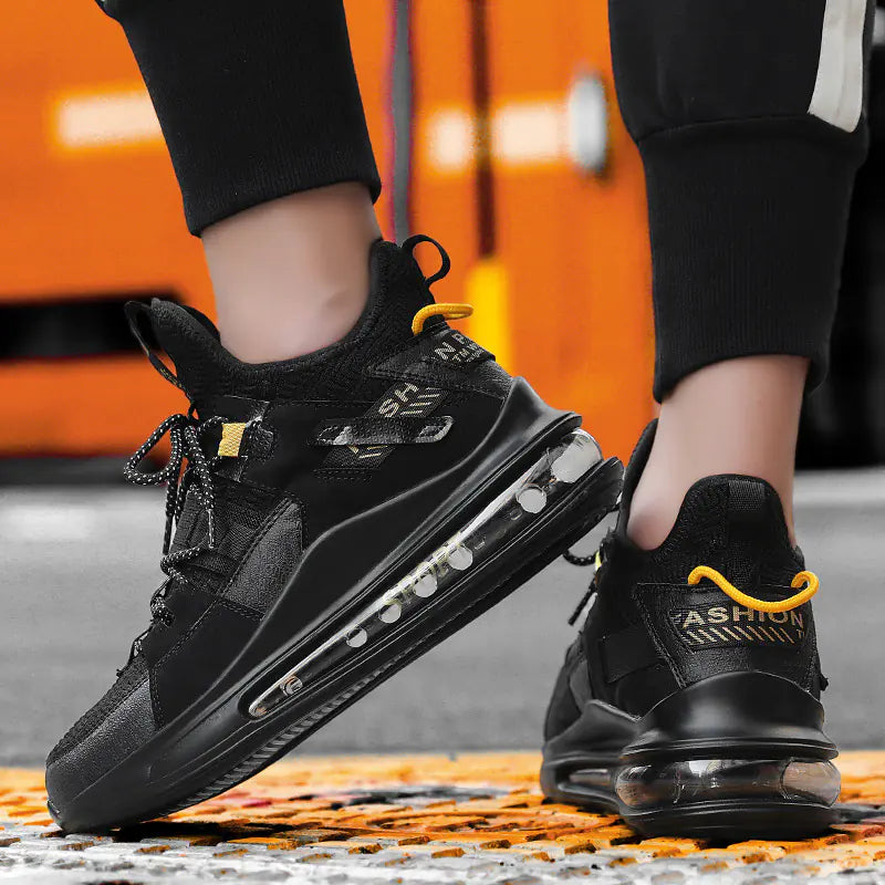 Vibrant Men's Breathable Sneakers